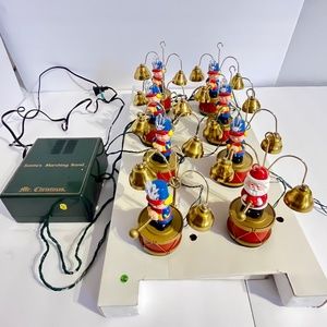 Vintage 1991 Mr Christmas Marching Band Musical Bells- 35 Songs